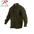 Rothco Heavy Weight Solid Flannel Shirt - Tactical Choice Plus