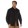 Rothco Heavy Weight Solid Flannel Shirt - Tactical Choice Plus