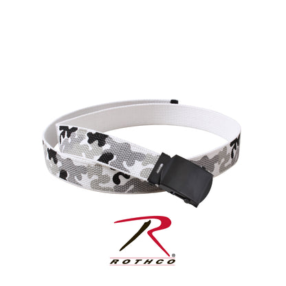 Camo Reversible Web Belt