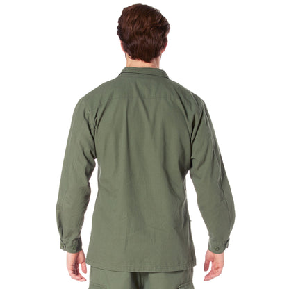 Vintage Vietnam Fatigue Rip-Stop Shirt