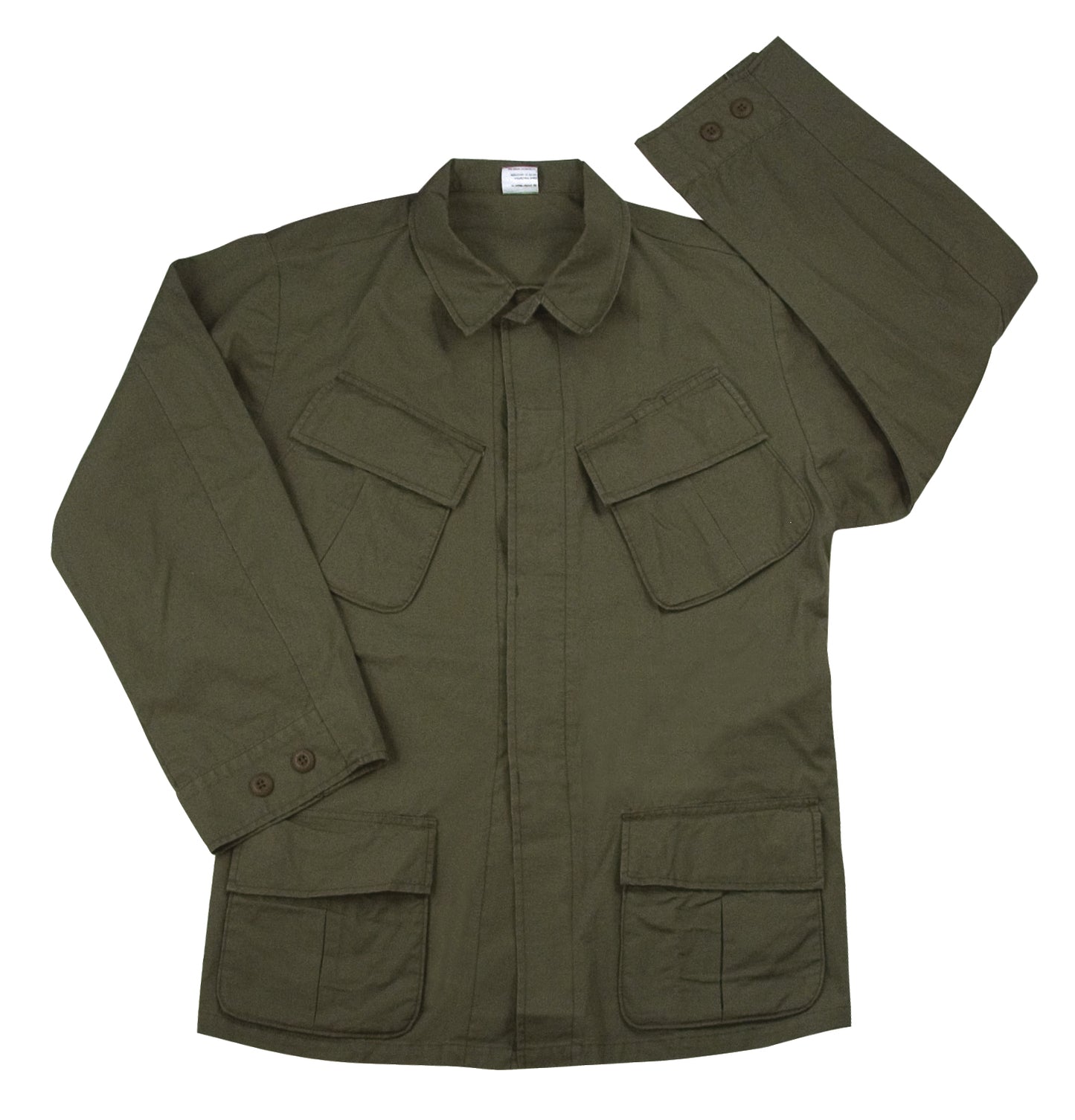 Vintage Vietnam Fatigue Rip-Stop Shirt