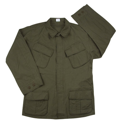 Vintage Vietnam Fatigue Rip-Stop Shirt