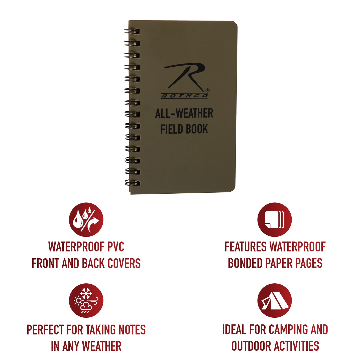 All-Weather Waterproof Notebook
