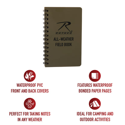 All-Weather Waterproof Notebook