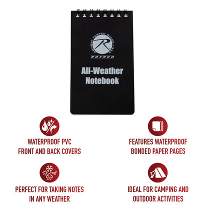 All-Weather Waterproof Notebook