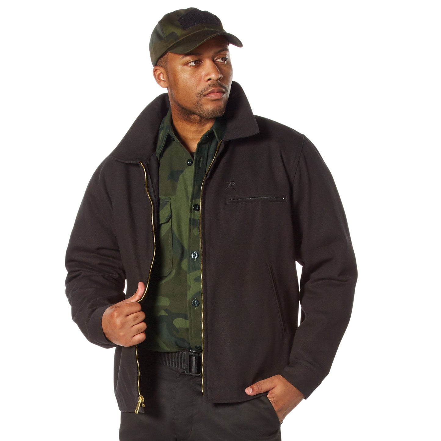 Midnight Camo Flannel Shirt