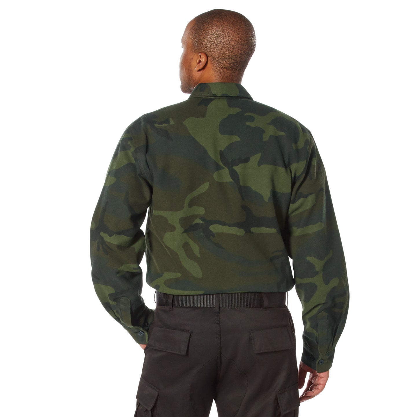 Midnight Camo Flannel Shirt