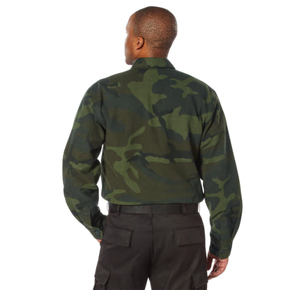 Midnight Camo Flannel Shirt