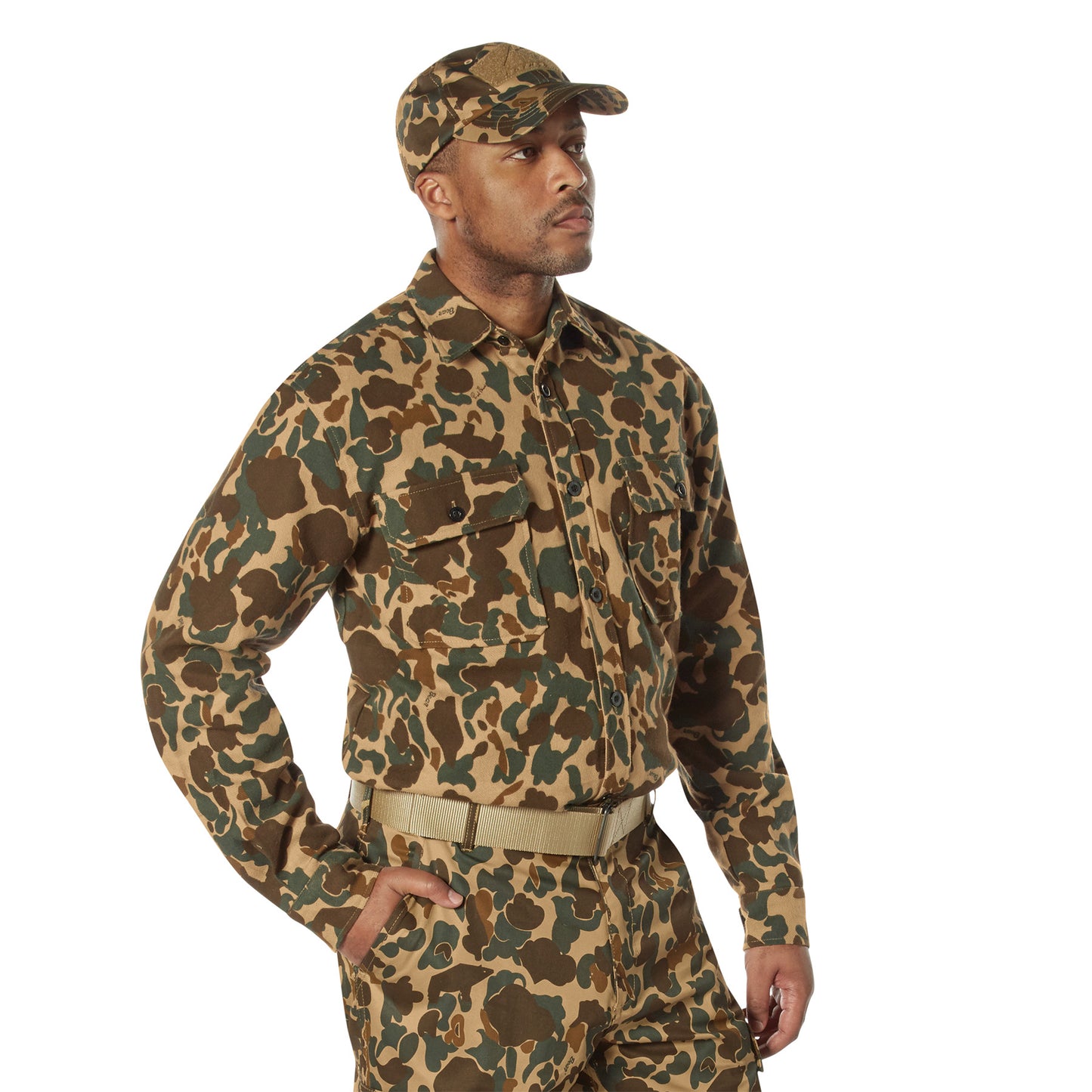 Midnight Camo Flannel Shirt
