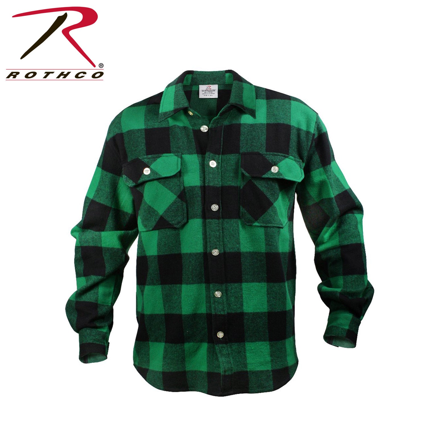 Rothco Extra Heavyweight Buffalo Plaid Flannel Shirt - Tactical Choice Plus