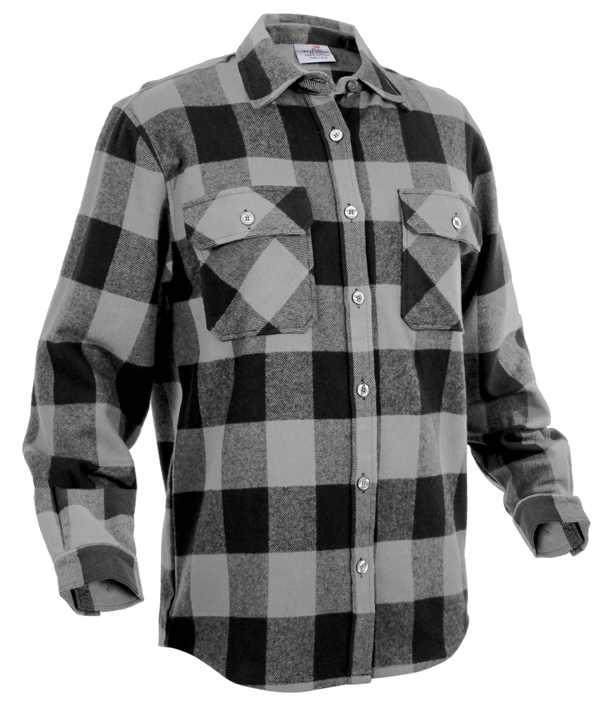 Rothco Extra Heavyweight Buffalo Plaid Flannel Shirt - Tactical Choice Plus