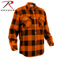 Rothco Extra Heavyweight Buffalo Plaid Flannel Shirt - Tactical Choice Plus