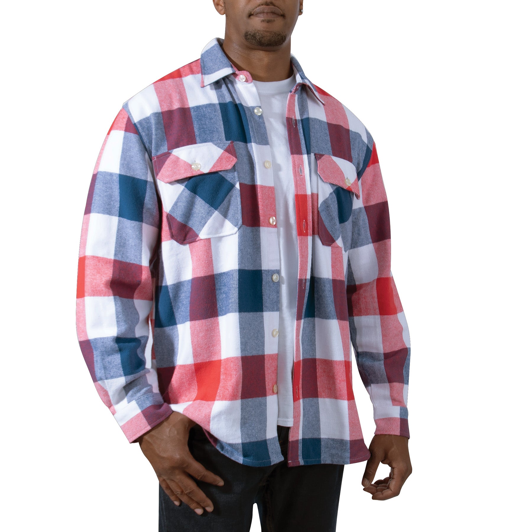 Rothco Extra Heavyweight Buffalo Plaid Flannel Shirt - Tactical Choice Plus