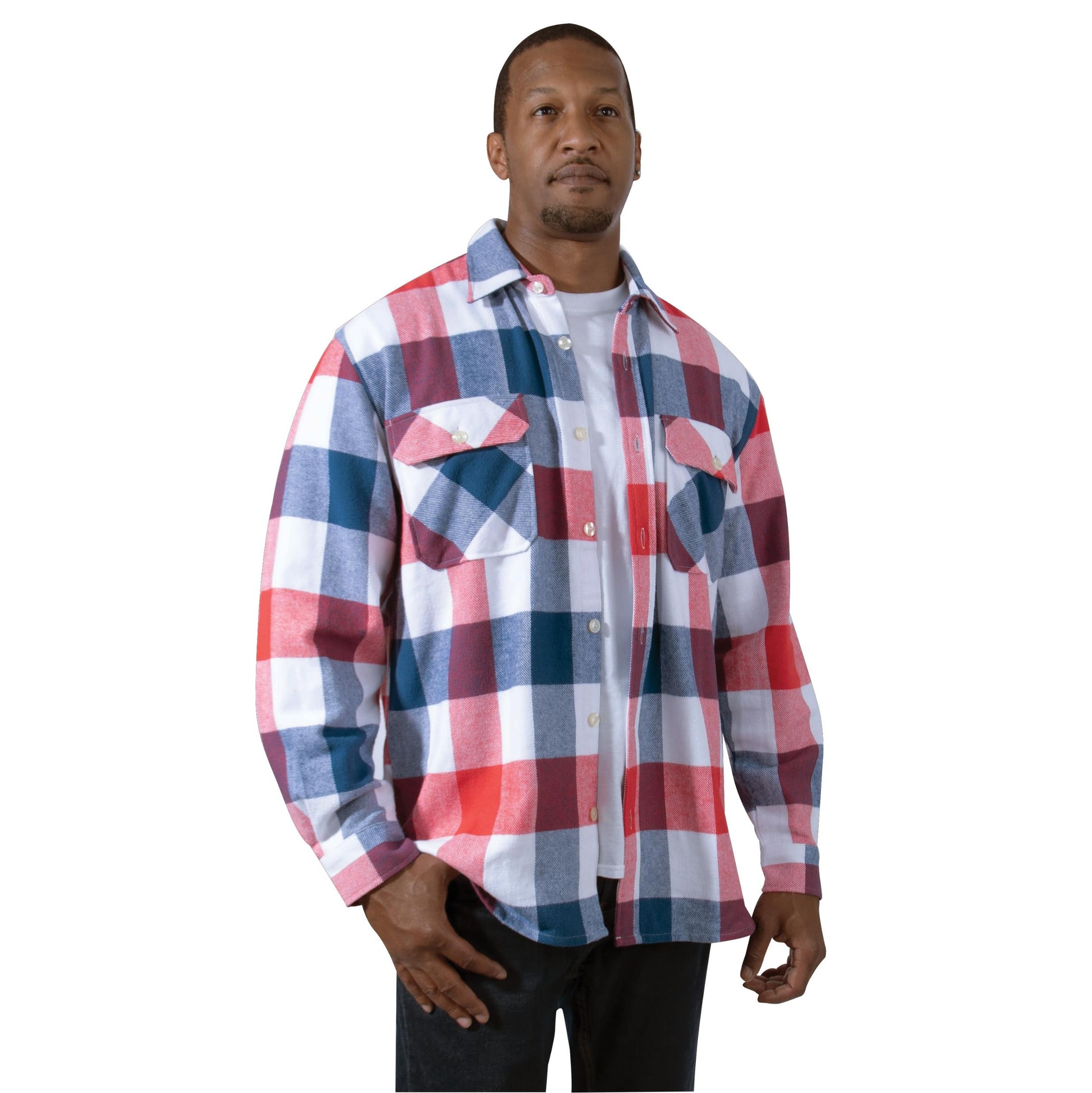 Rothco Extra Heavyweight Buffalo Plaid Flannel Shirt - Tactical Choice Plus