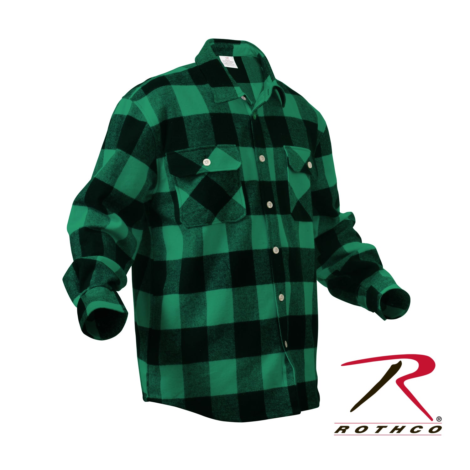 Rothco Extra Heavyweight Buffalo Plaid Flannel Shirt - Tactical Choice Plus