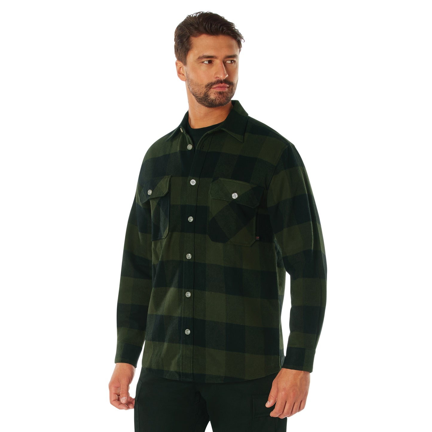 Extra Heavyweight Buffalo Plaid Flannel Shirt