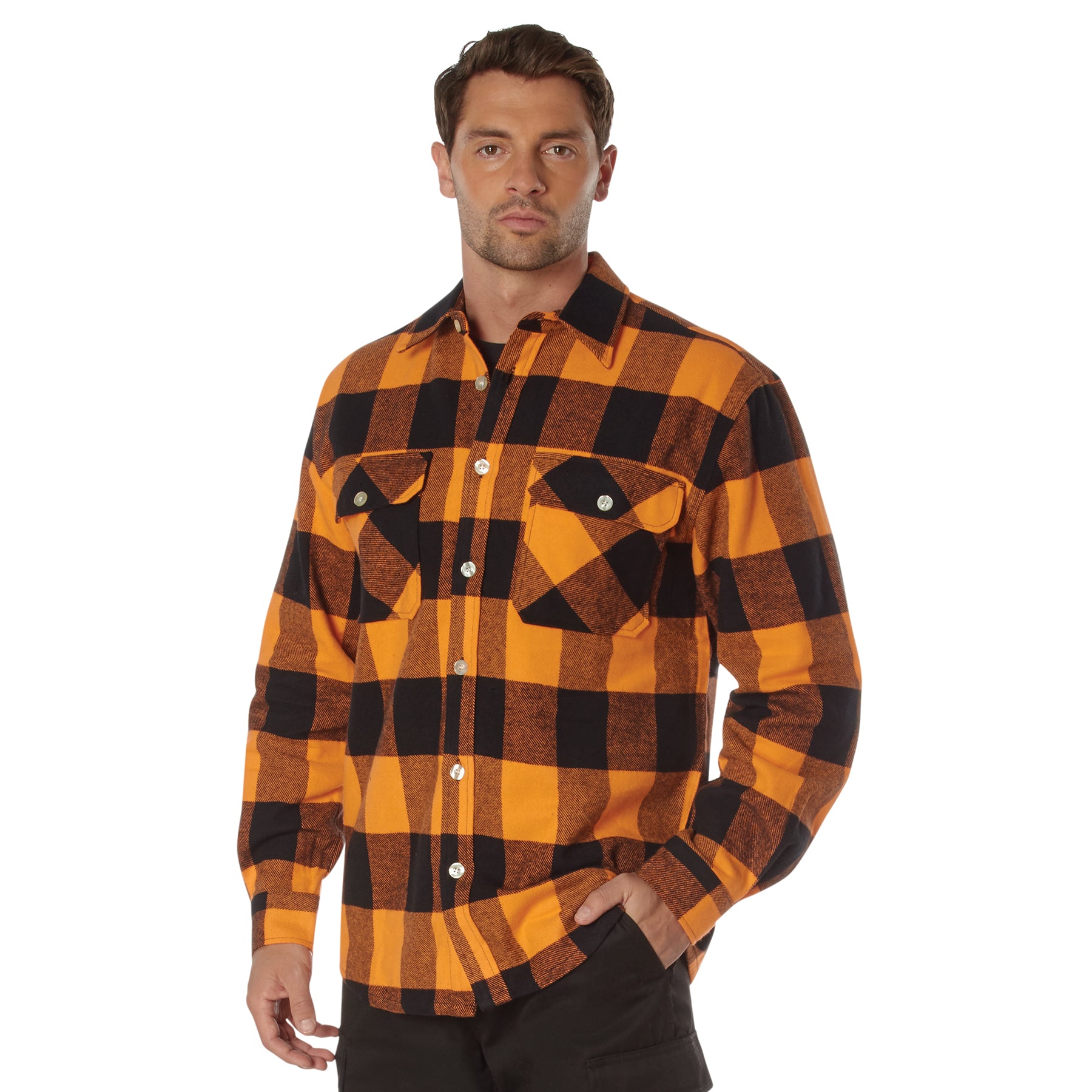 Rothco Extra Heavyweight Buffalo Plaid Flannel Shirt - Tactical Choice Plus