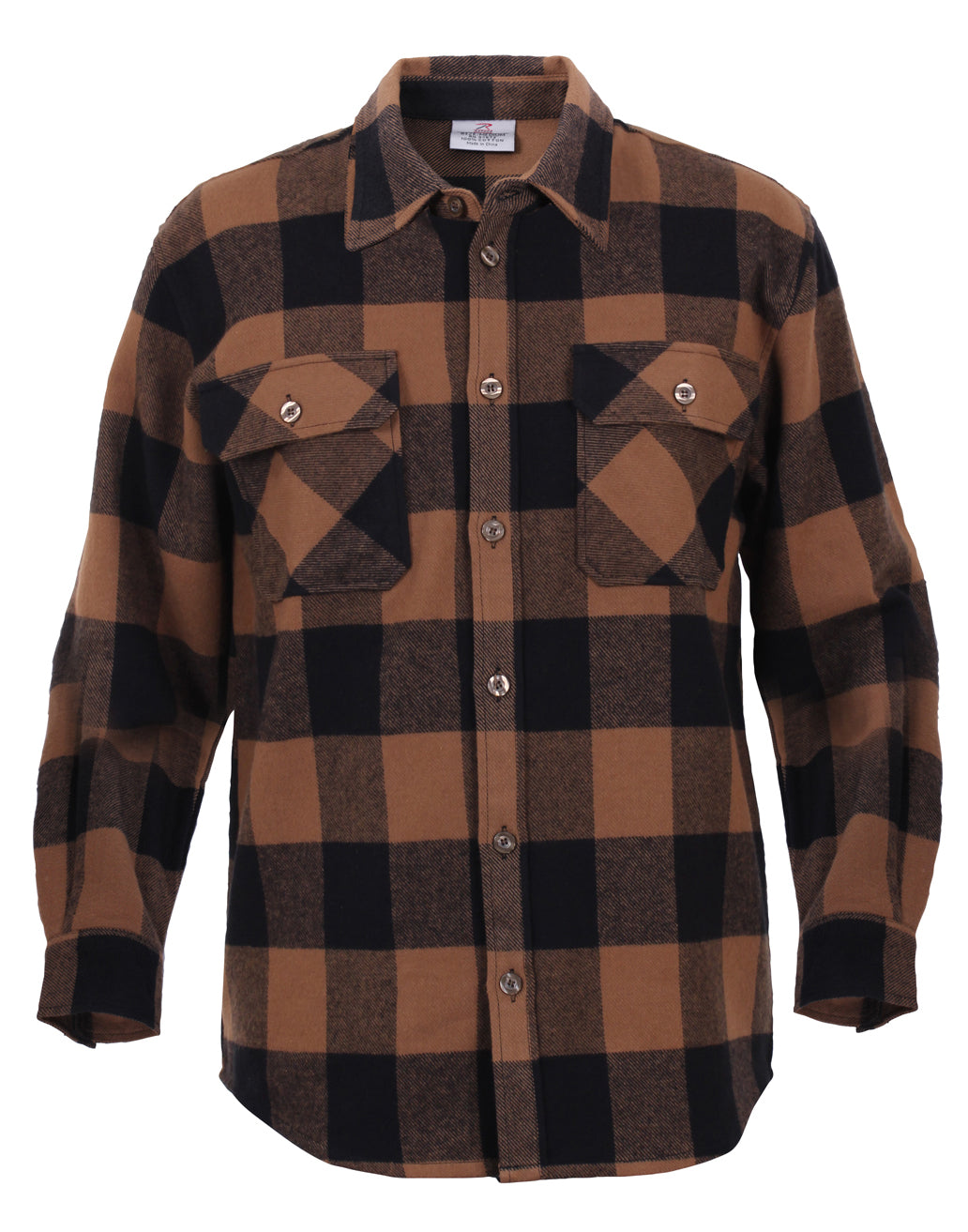 Extra Heavyweight Buffalo Plaid Flannel Shirt