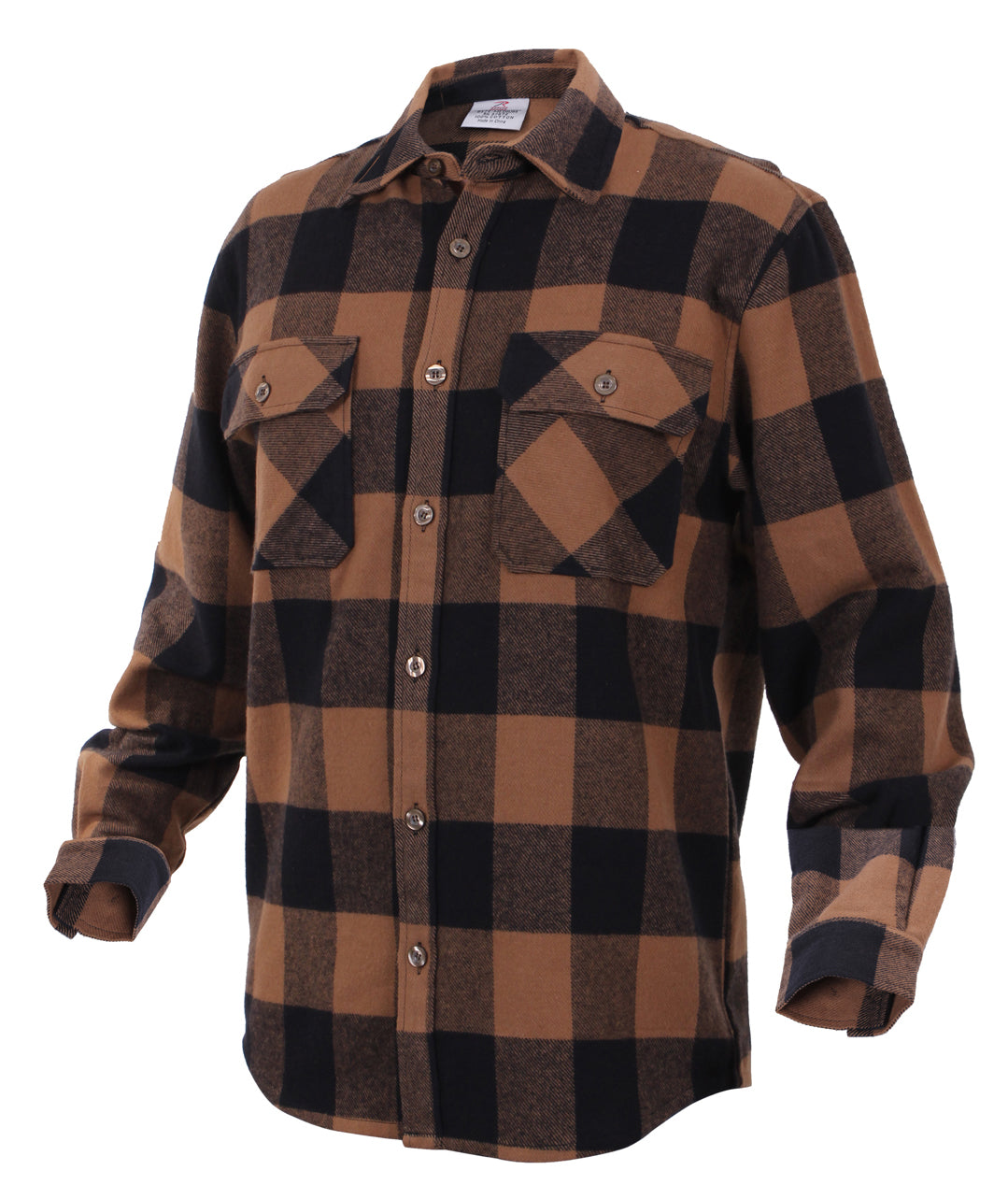 Rothco Extra Heavyweight Buffalo Plaid Flannel Shirt - Tactical Choice Plus