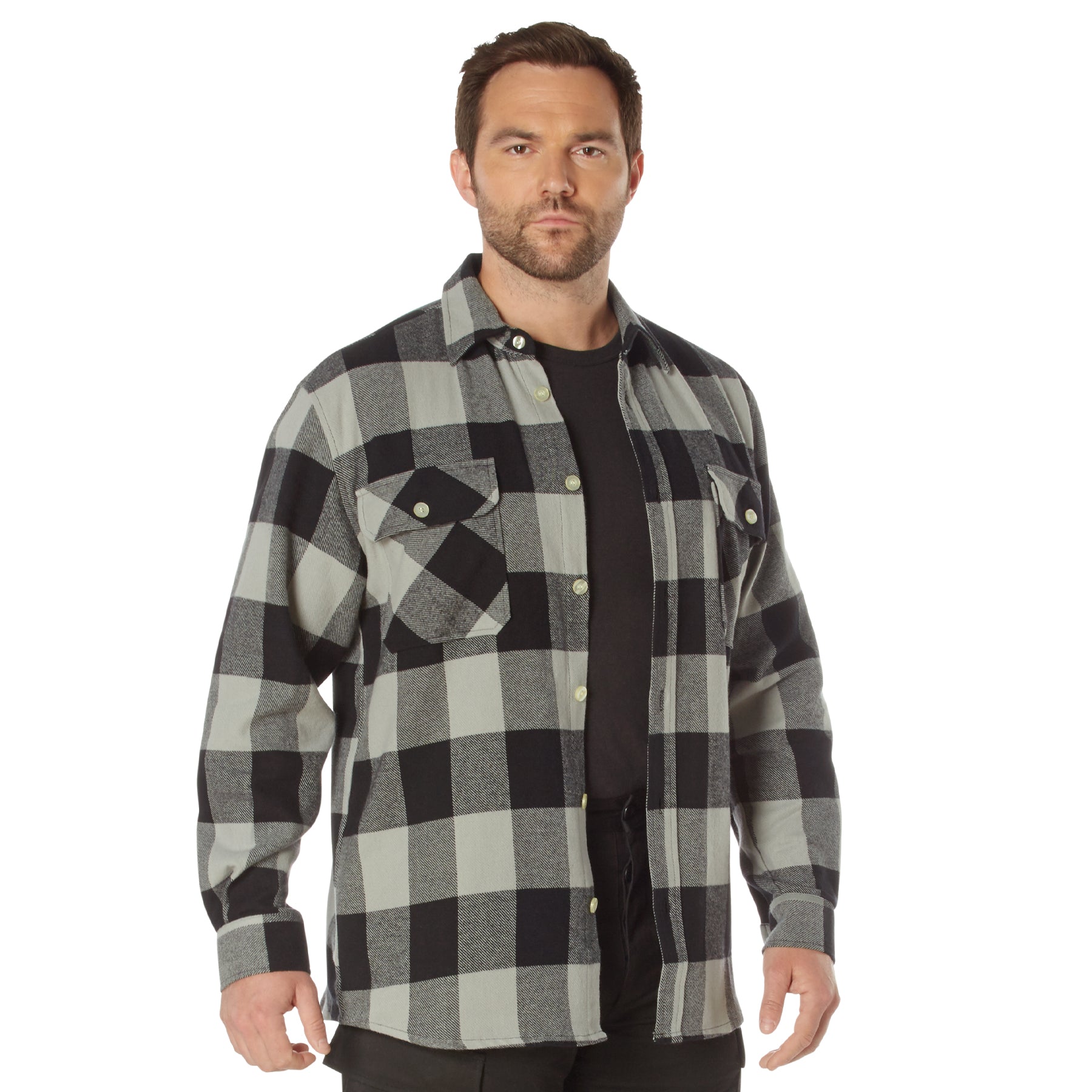 Rothco Extra Heavyweight Buffalo Plaid Flannel Shirt - Tactical Choice Plus