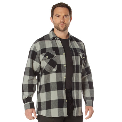Extra Heavyweight Buffalo Plaid Flannel Shirt