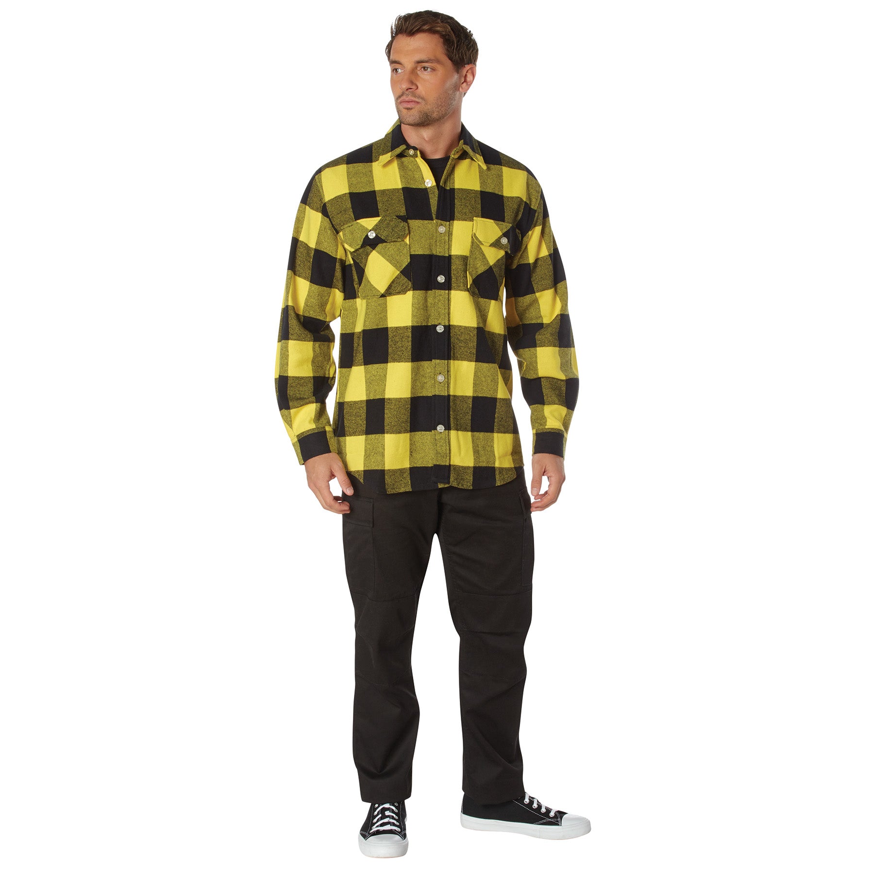 Rothco Extra Heavyweight Buffalo Plaid Flannel Shirt - Tactical Choice Plus