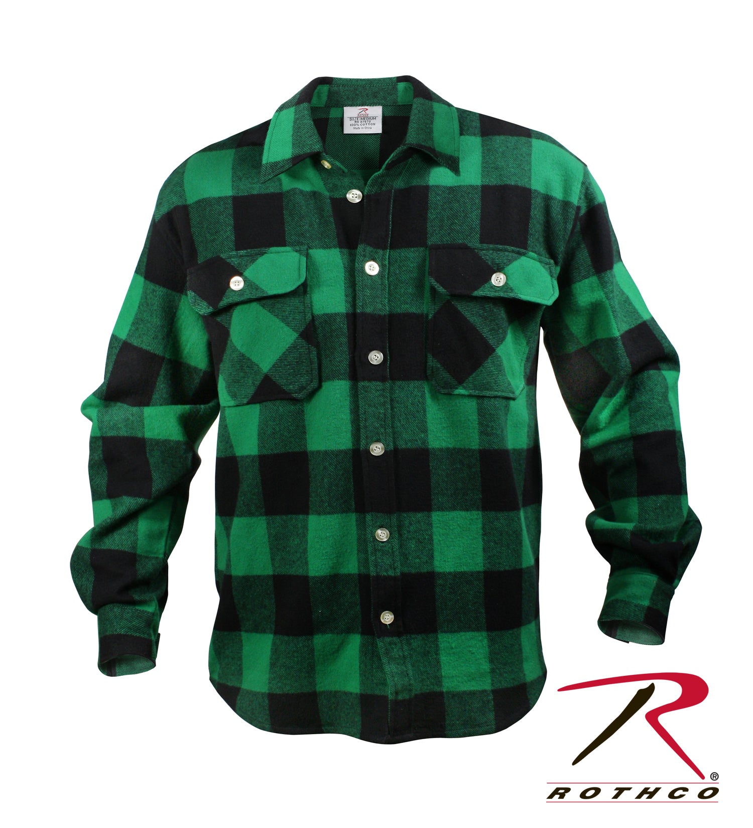 Rothco Extra Heavyweight Buffalo Plaid Flannel Shirt - Tactical Choice Plus