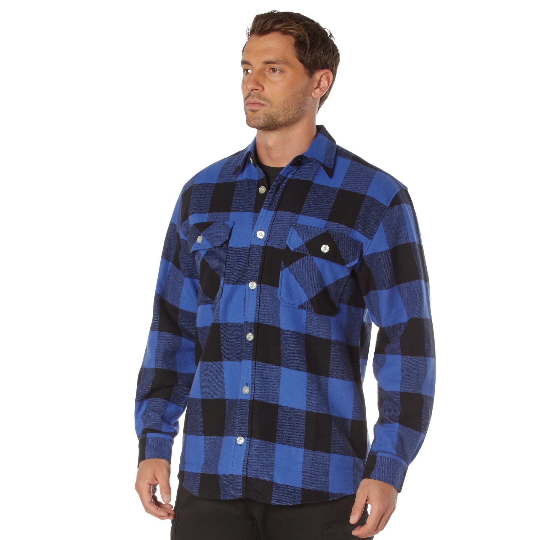 Rothco Extra Heavyweight Buffalo Plaid Flannel Shirt - Tactical Choice Plus