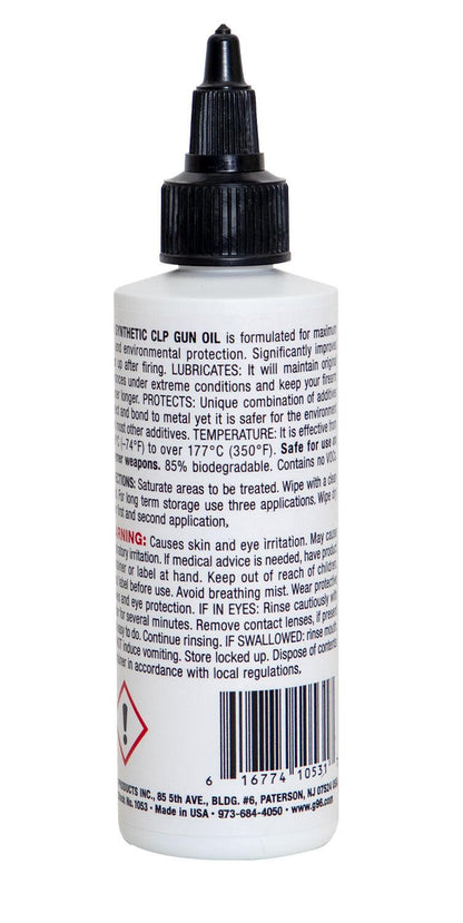 G96 Synthetic CLP Gun Oil - Tactical Choice Plus