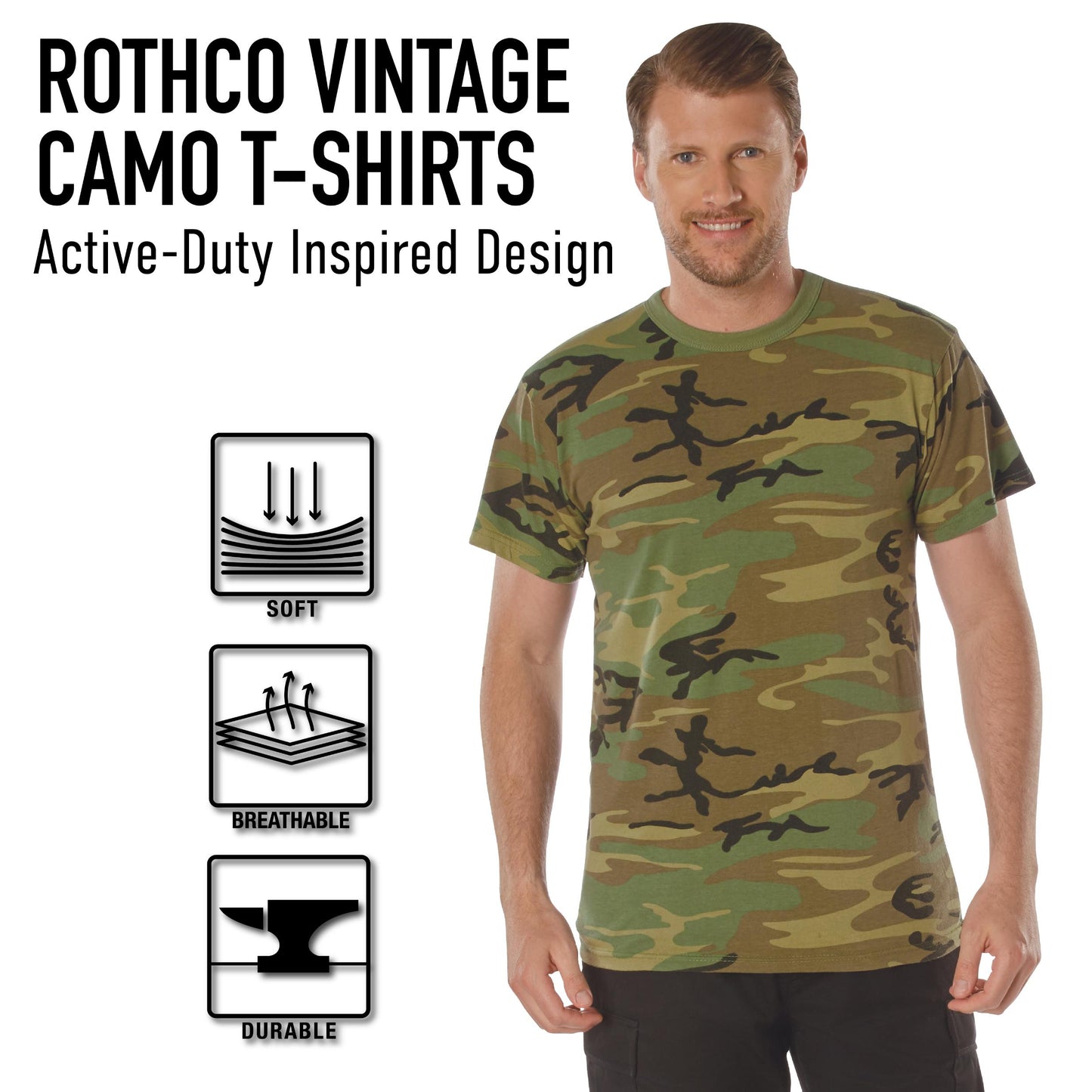 Vintage Camo T-Shirts