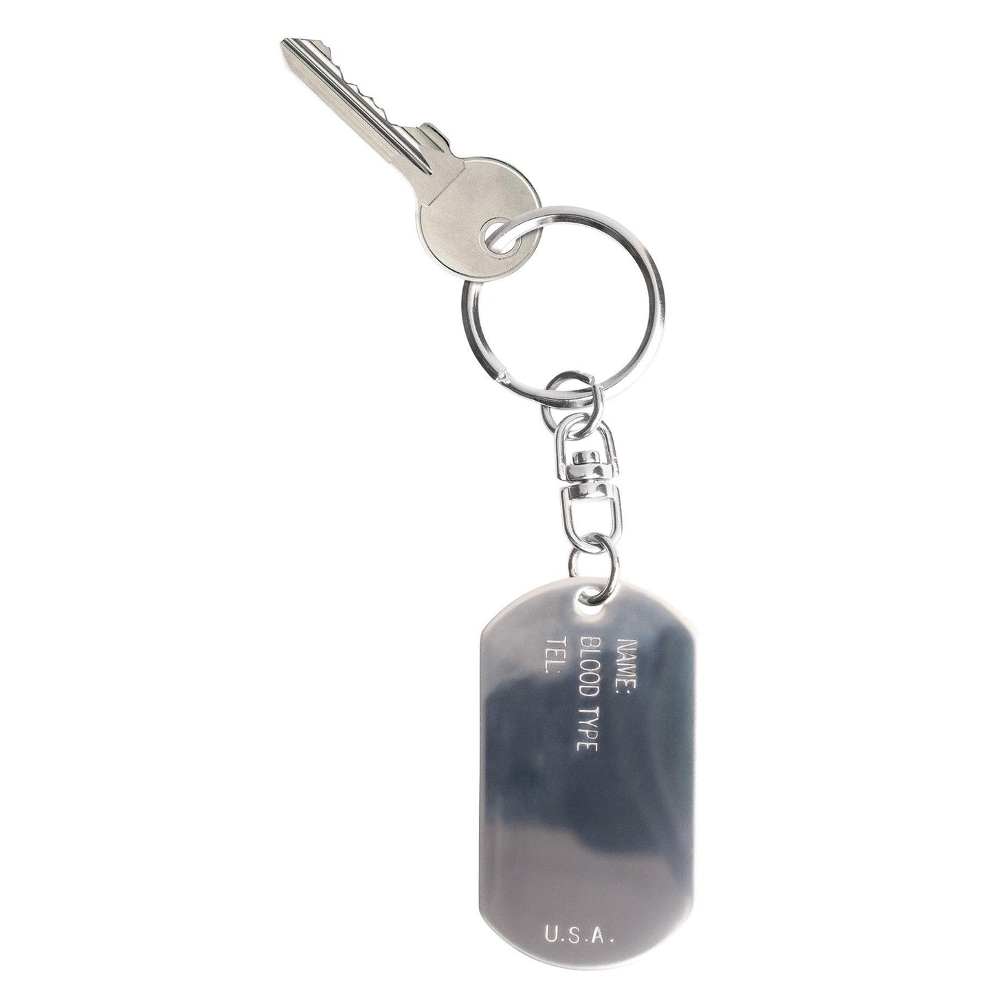 Marines Dog Tag Key Chain