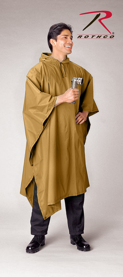 GI Type Rip-Stop Poncho