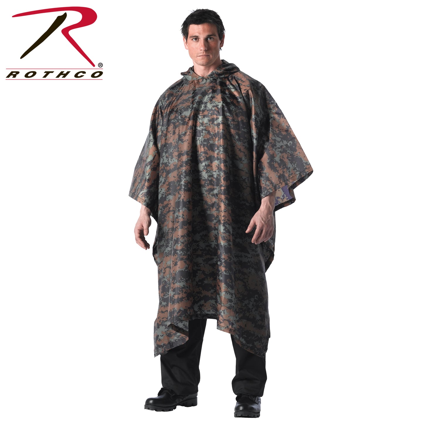 GI Type Rip-Stop Poncho