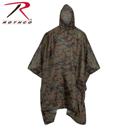 GI Type Rip-Stop Poncho