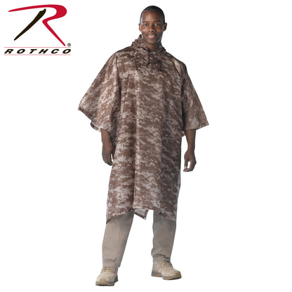 GI Type Rip-Stop Poncho