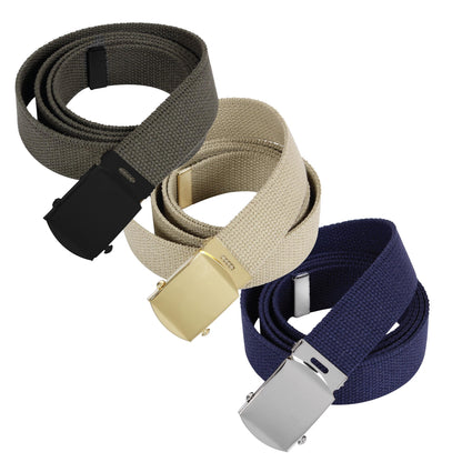 Web Belts In 3 Pack - Tactical Choice Plus