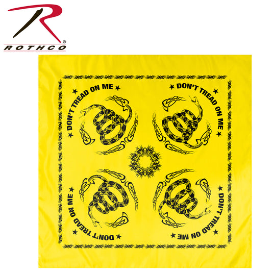 Rothco Gadsden Don't Tread On Me Bandana - Tactical Choice Plus