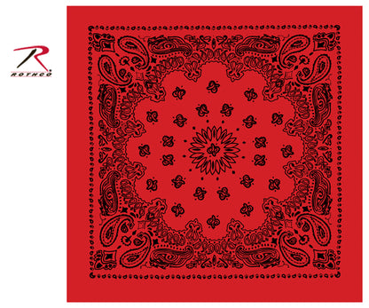 Trainmen Paisley Bandana - 22" X 22"
