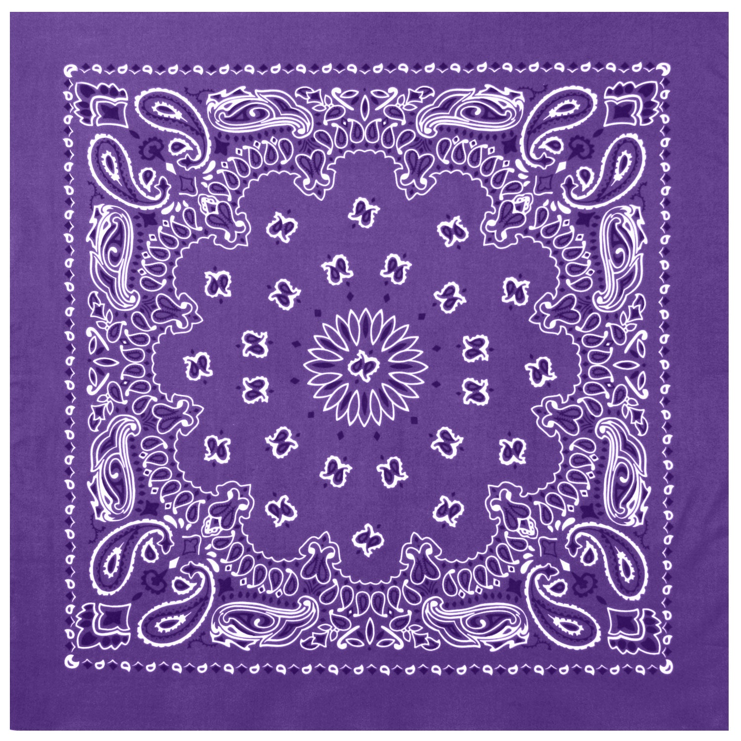 Rothco Trainmen Paisley Bandana - 22" X 22" - Tactical Choice Plus