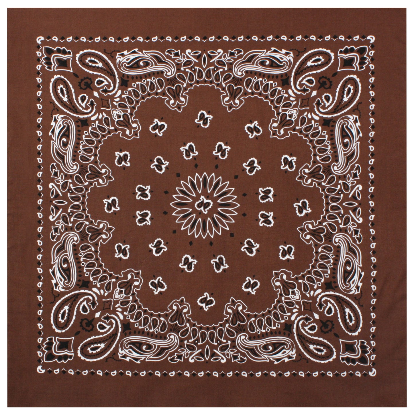 Trainmen Paisley Bandana - 22" X 22"