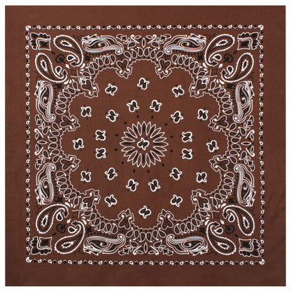 Trainmen Paisley Bandana - 22" X 22"