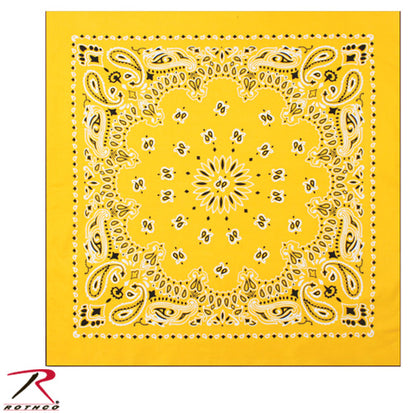 Trainmen Paisley Bandana - 22" X 22"