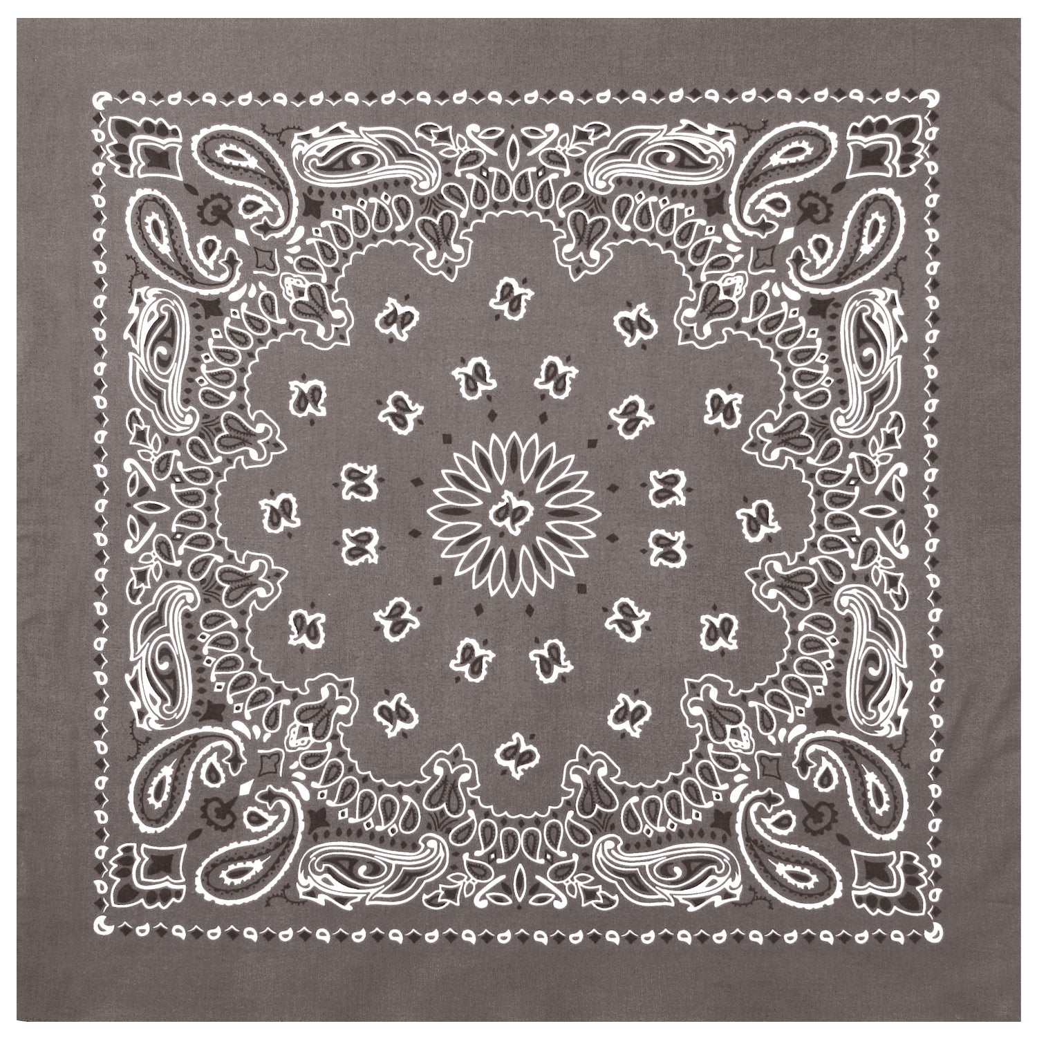 Rothco Trainmen Paisley Bandana - 22" X 22" - Tactical Choice Plus