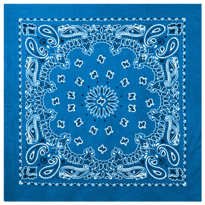 Trainmen Paisley Bandana - 22" X 22" - Tactical Choice Plus