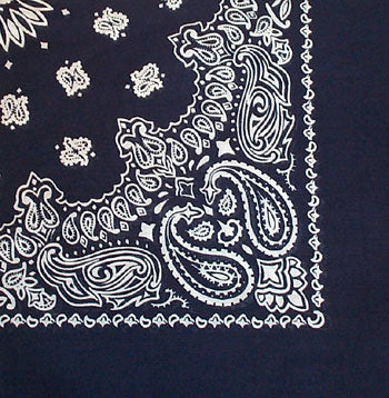 Trainmen Paisley Bandana - 22" X 22"