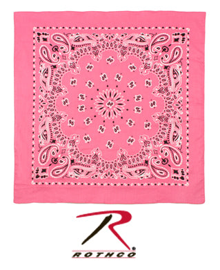 Rothco Trainmen Paisley Bandana - 22" X 22" - Tactical Choice Plus