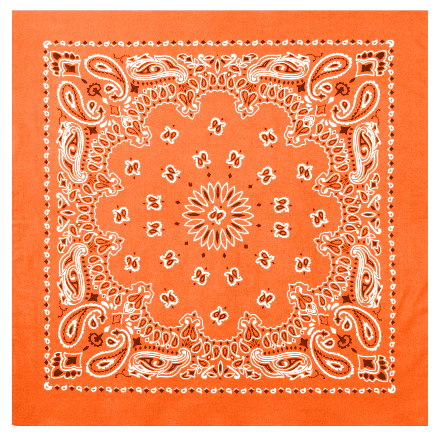 Rothco Trainmen Paisley Bandana - 22" X 22" - Tactical Choice Plus