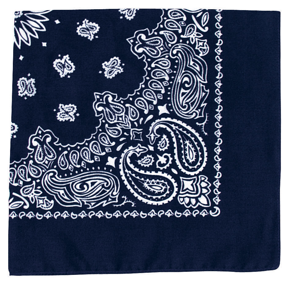 Rothco Trainmen Paisley Bandana - 22" X 22" - Tactical Choice Plus