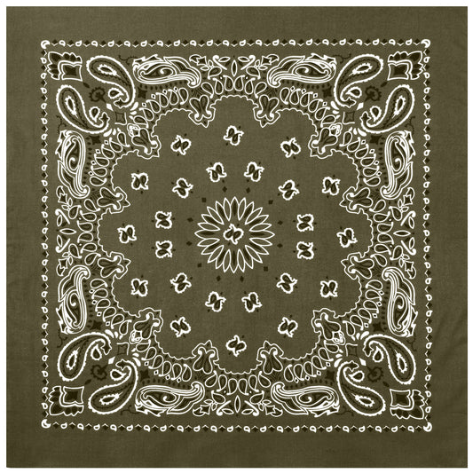 Rothco Trainmen Paisley Bandana - 22" X 22" - Tactical Choice Plus