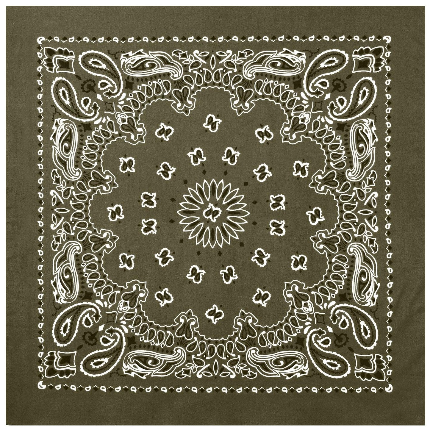 Trainmen Paisley Bandana - 22" X 22" - Tactical Choice Plus